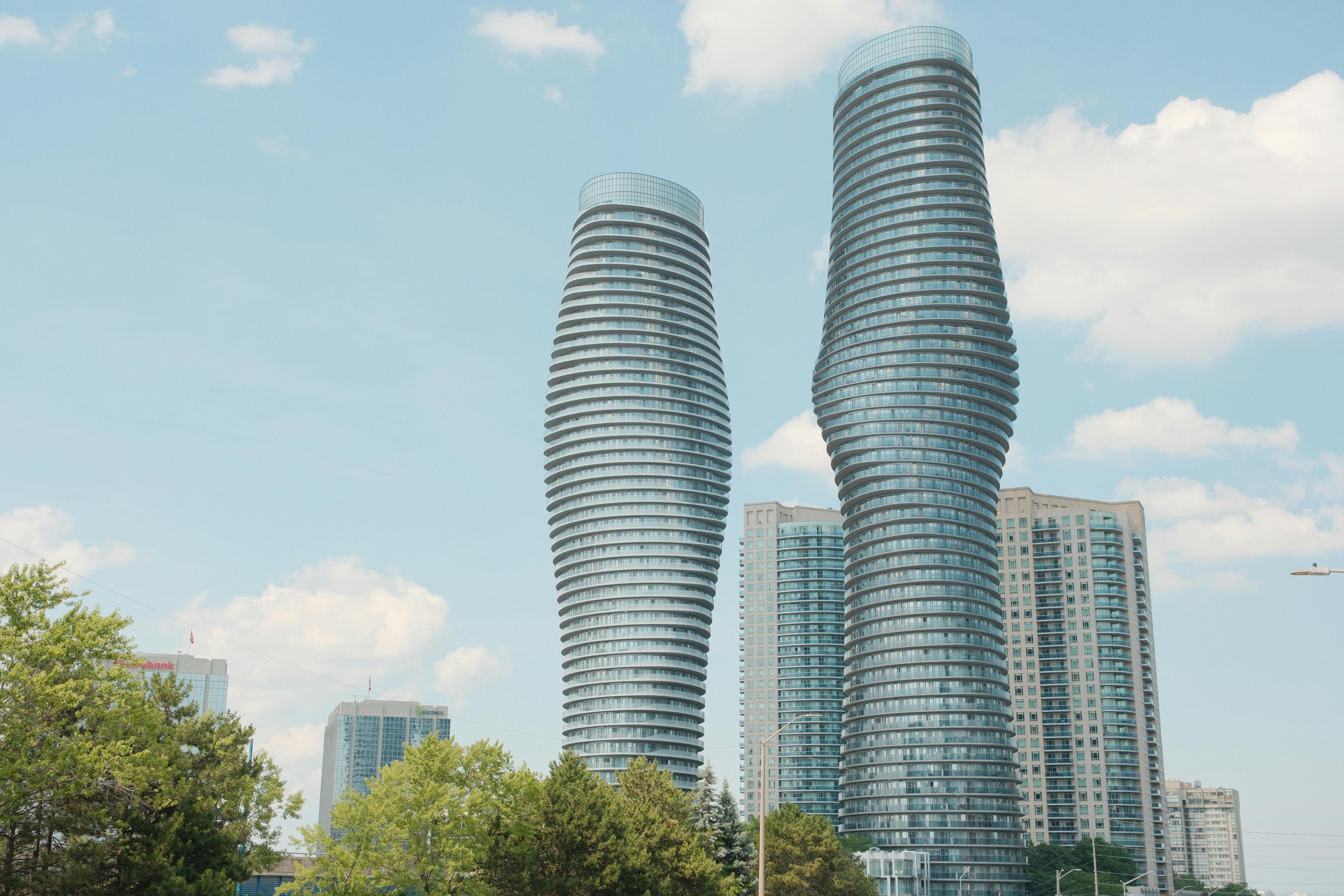 Aerial view of Mississauga Ontario